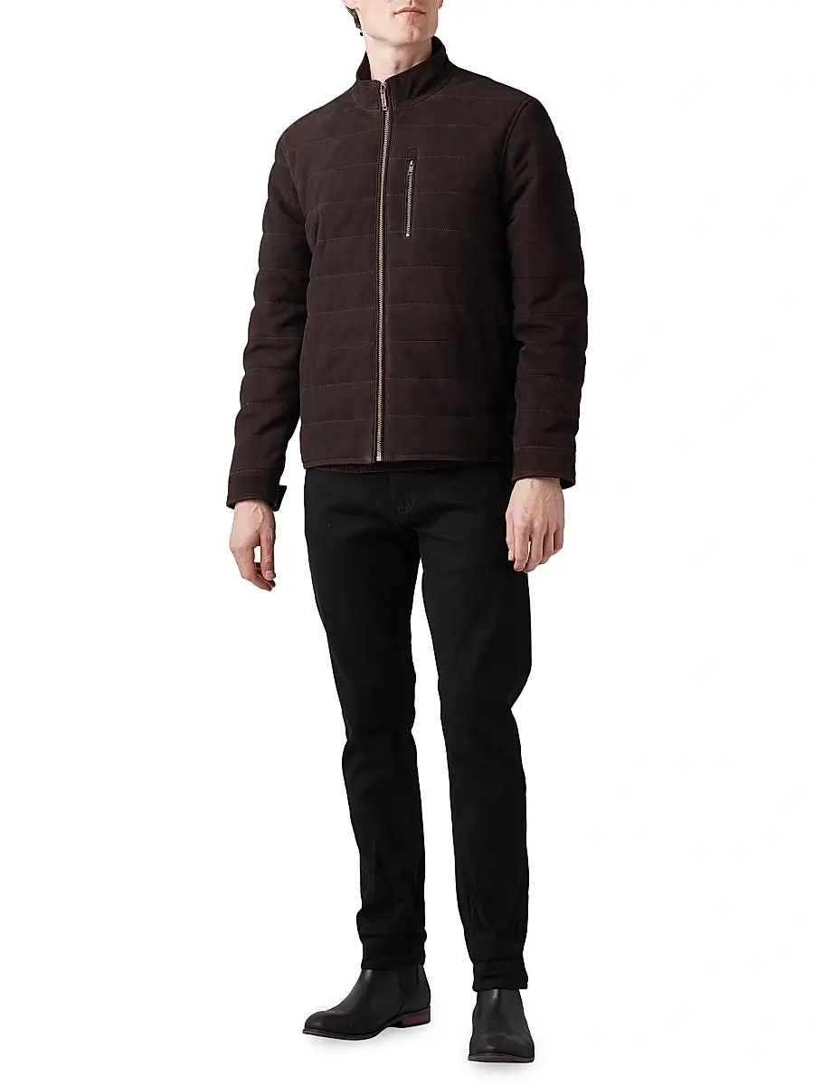 Rodd & Gunn Men's Waverley Suede Jacket | Thumbnail 2 Rodd & Gunn Men's Waverley Suede Jacket | Thumbnail 2