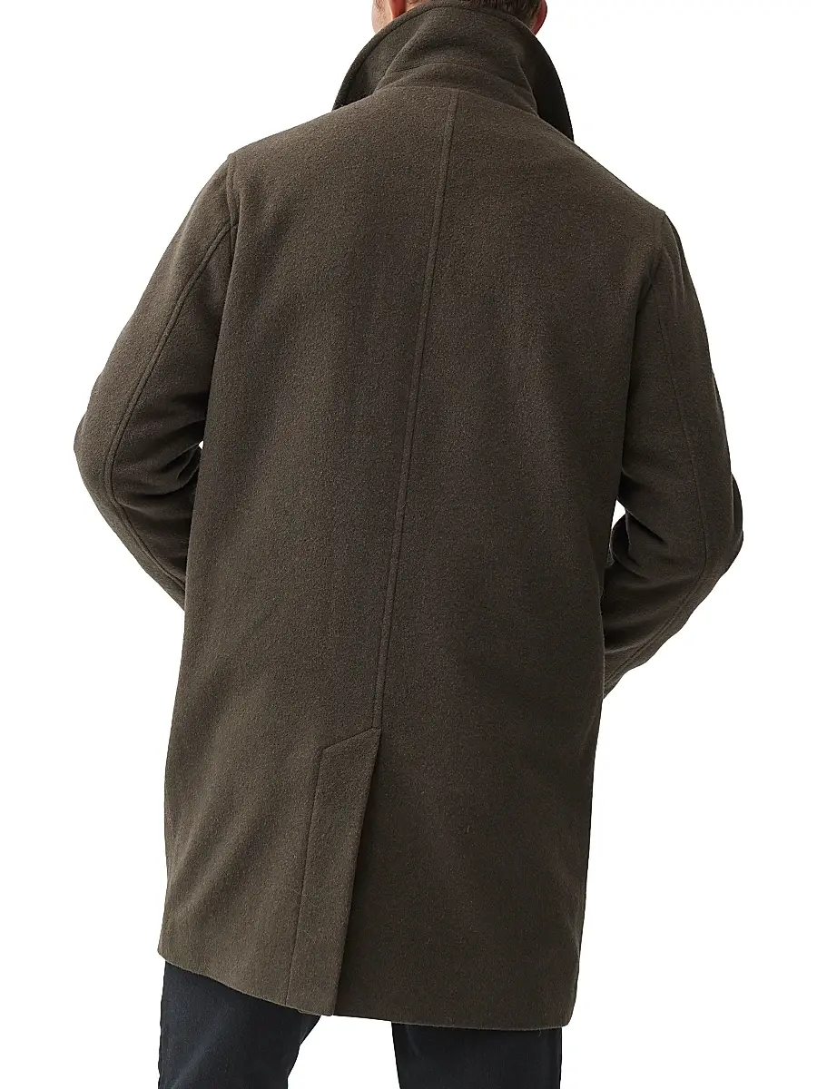 Rodd & Gunn Men's Westgate Wool-Blend Car Coat | Thumbnail 4