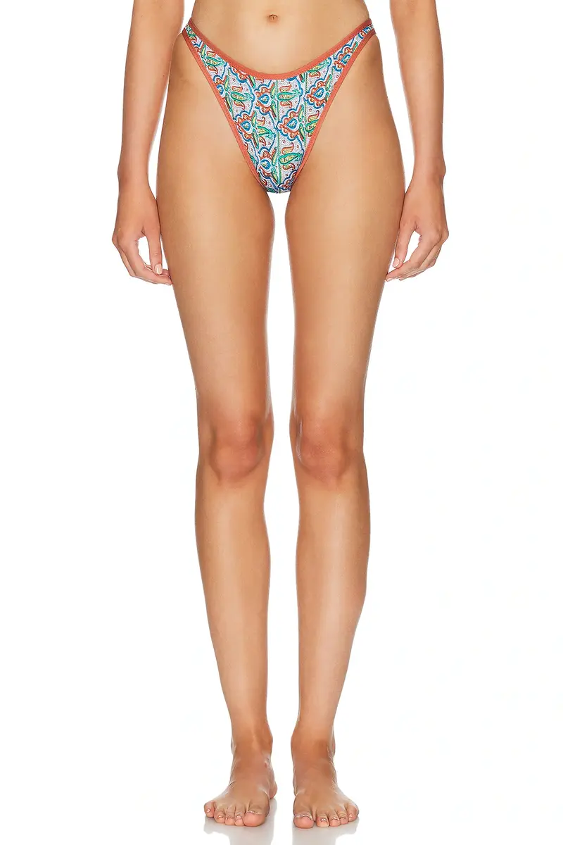 Heavy Manners High Cut Full Bikini Bottom | Image 1 Heavy Manners High Cut Full Bikini Bottom | Image 1