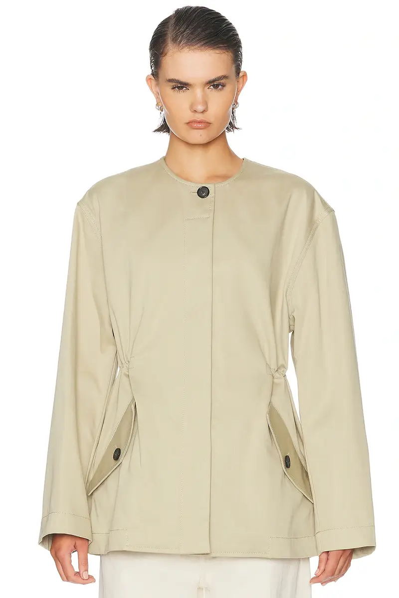 TOTEME Cotton Twill Jacket | Thumbnail 2 TOTEME Cotton Twill Jacket | Thumbnail 2