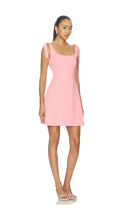 susana monaco Tie Strap A-line Dress | Thumbnail 2 susana monaco Tie Strap A-line Dress | Thumbnail 2