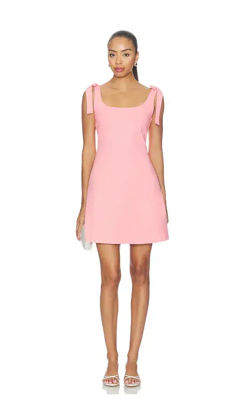 susana monaco Tie Strap A-line Dress