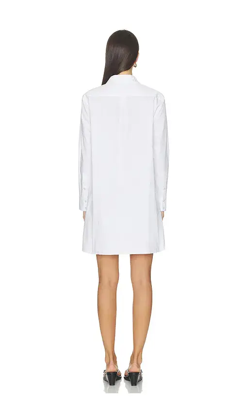 perfectwhitetee Felicia Cotton Poplin Button Down Dress | Thumbnail 3 perfectwhitetee Felicia Cotton Poplin Button Down Dress | Thumbnail 3
