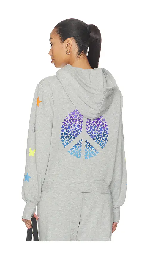 Lauren Moshi Leann Zip Up Hoodie | Image 1 Lauren Moshi Leann Zip Up Hoodie | Image 1
