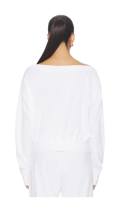 Lauren Moshi Bronwyn Off The Shoulder Sweatshirt | Thumbnail 3 Lauren Moshi Bronwyn Off The Shoulder Sweatshirt | Thumbnail 3