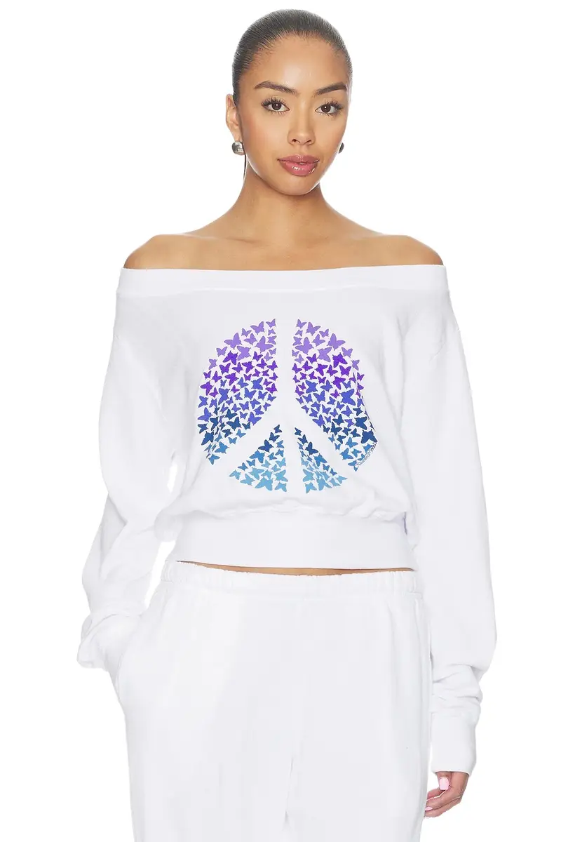 Bronwyn Off The Shoulder Sweatshirt Bronwyn Off The Shoulder Sweatshirt