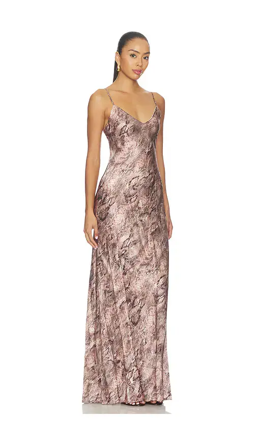 L'Agence Serita Maxi Bias Dress | Thumbnail 2 L'Agence Serita Maxi Bias Dress | Thumbnail 2