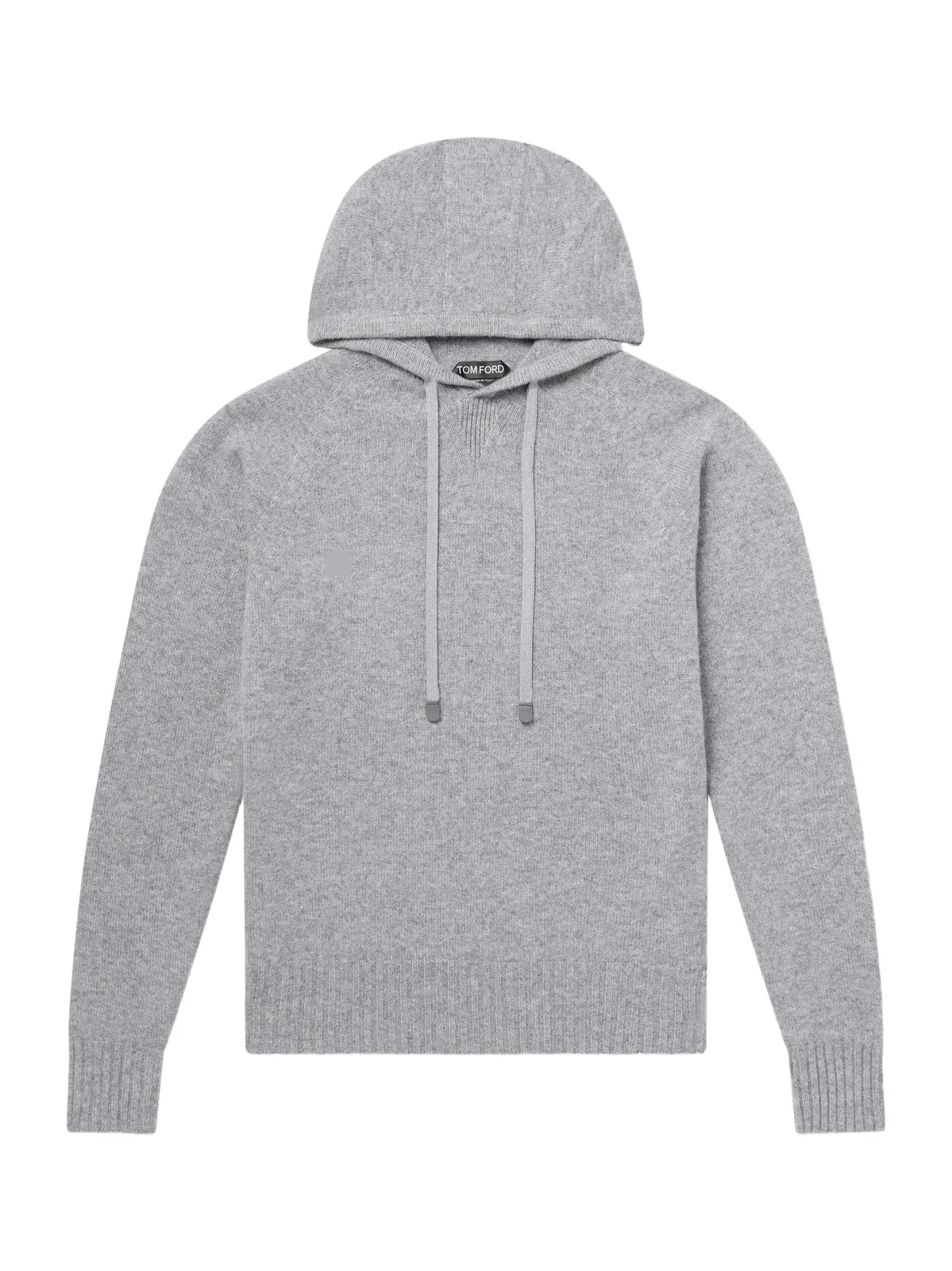 Tom Ford Logo-Embroidered Cashmere Hoodie - Men