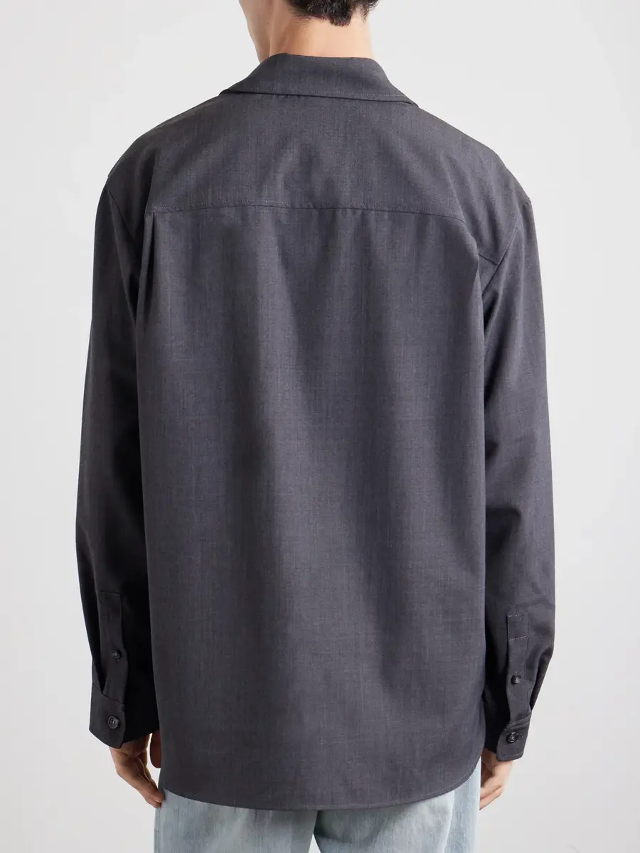A.P.C. Malaury Recycled Poplin Shirt - Men | Thumbnail 4 A.P.C. Malaury Recycled Poplin Shirt - Men | Thumbnail 4