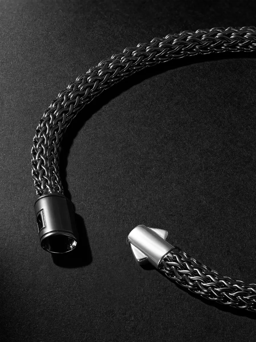 John Hardy Icon Rhodium-Plated Sterling Silver Bracelet - Men | Thumbnail 4 John Hardy Icon Rhodium-Plated Sterling Silver Bracelet - Men | Thumbnail 4