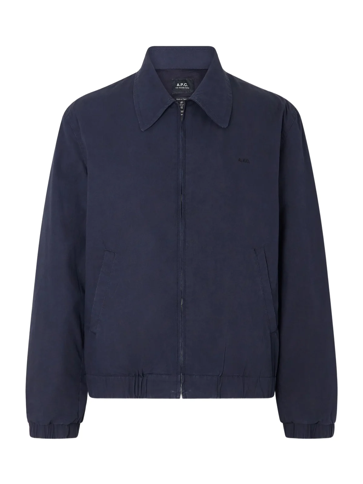 William Logo-Embroidered Cotton-Gabardine Blouson Jacket - Men William Logo-Embroidered Cotton-Gabardine Blouson Jacket - Men