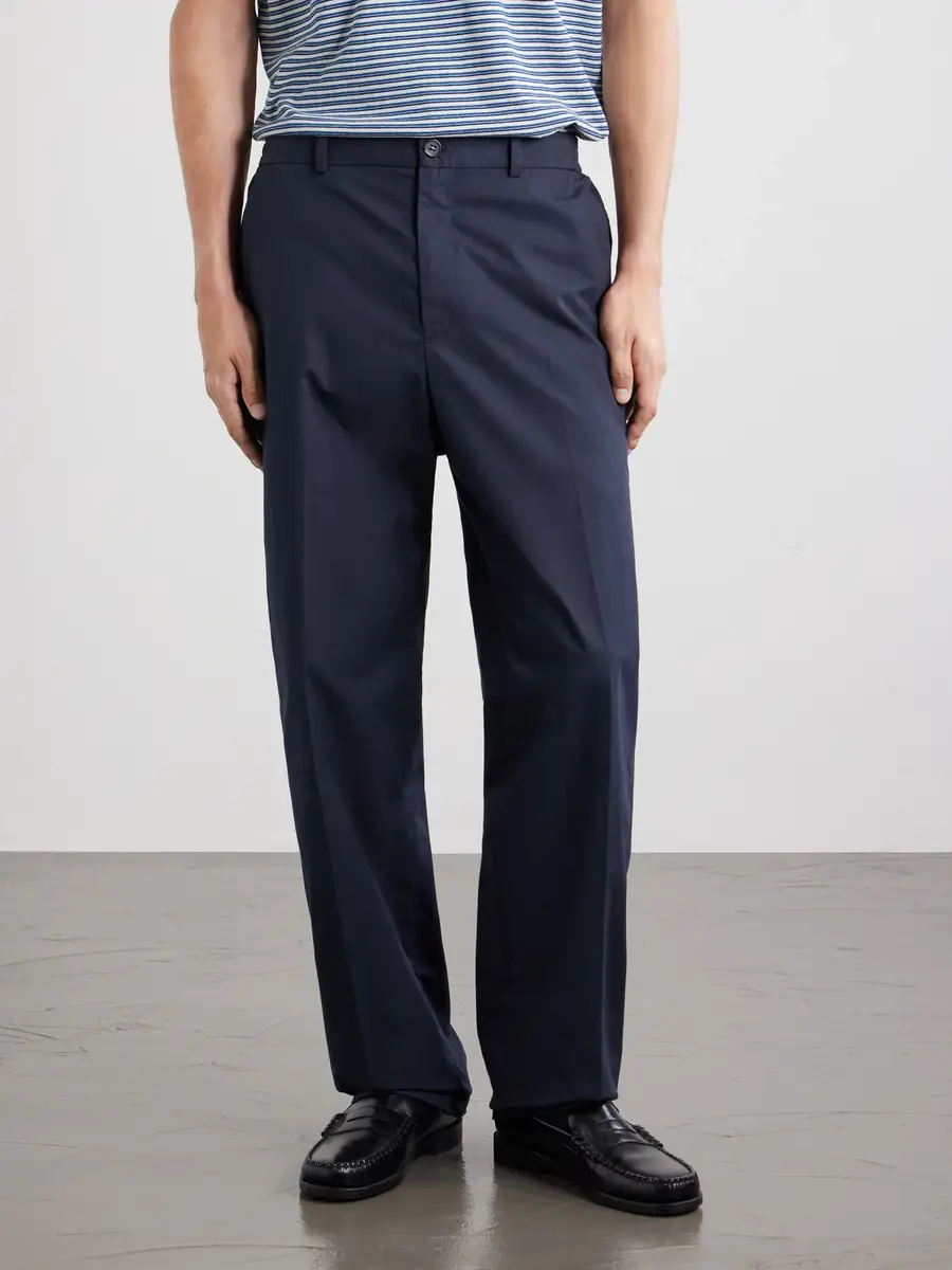 A.P.C. Dylan Straight-Leg Cotton-Poplin Trousers - Men | Thumbnail 3 A.P.C. Dylan Straight-Leg Cotton-Poplin Trousers - Men | Thumbnail 3