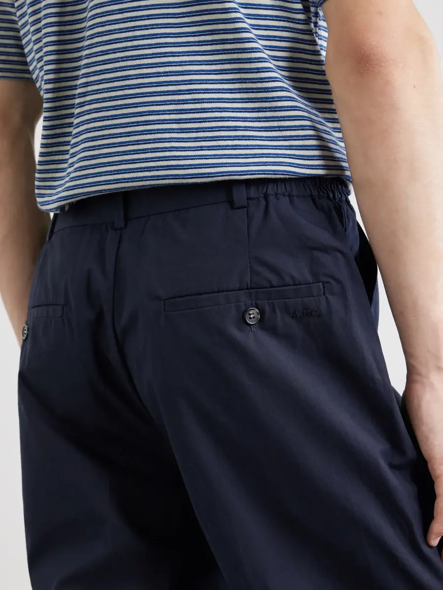 A.P.C. Dylan Straight-Leg Cotton-Poplin Trousers - Men | Thumbnail 5 A.P.C. Dylan Straight-Leg Cotton-Poplin Trousers - Men | Thumbnail 5