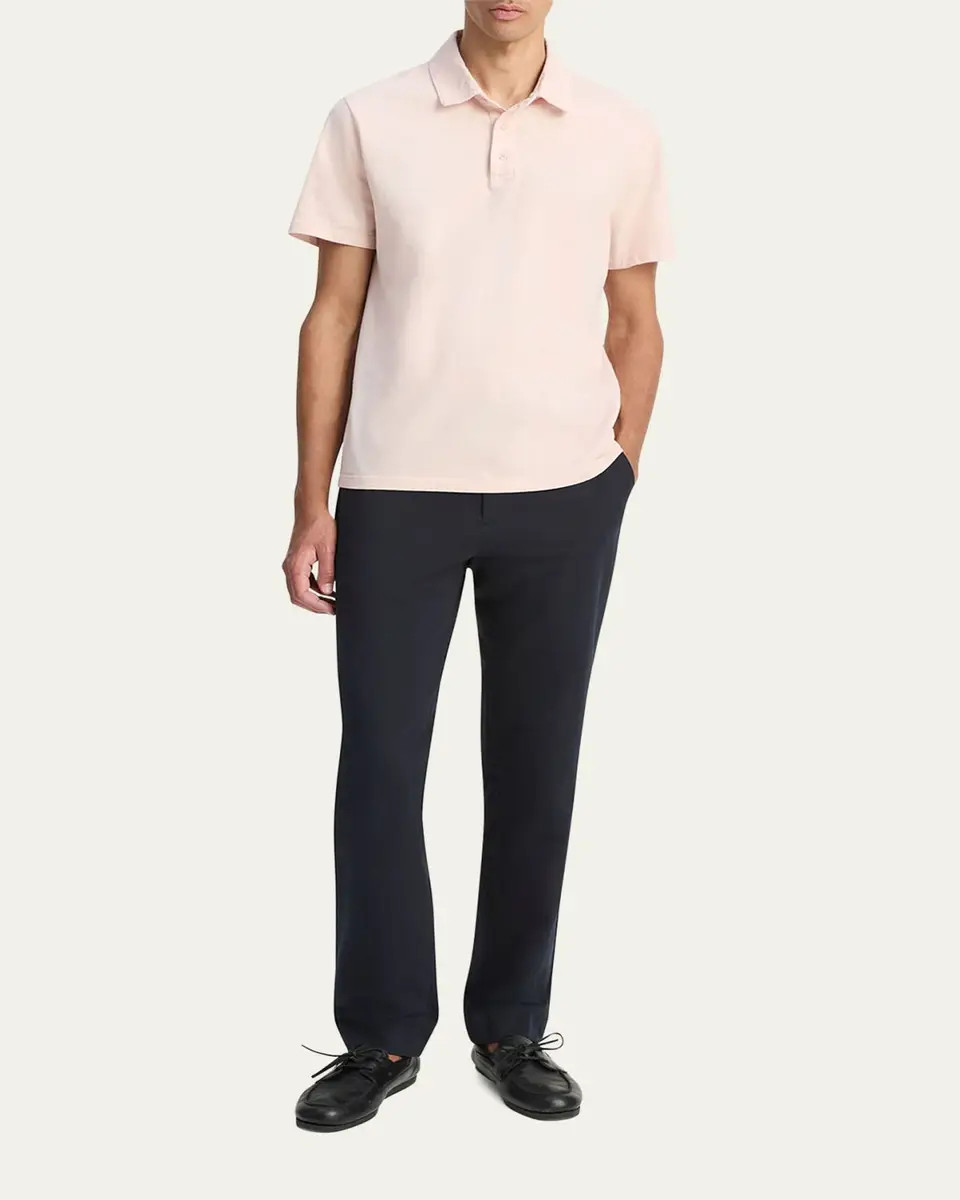 Vince Men's Garment-Dyed Polo Shirt | Thumbnail 6