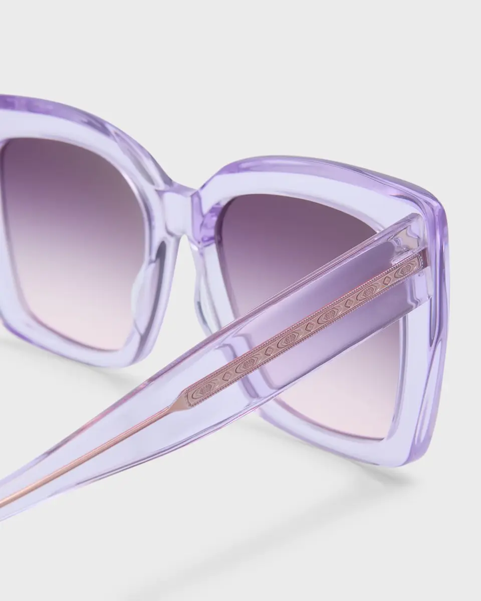 BARTON PERREIRA Devine Square Acetate & Titanium Sunglasses | Thumbnail 4