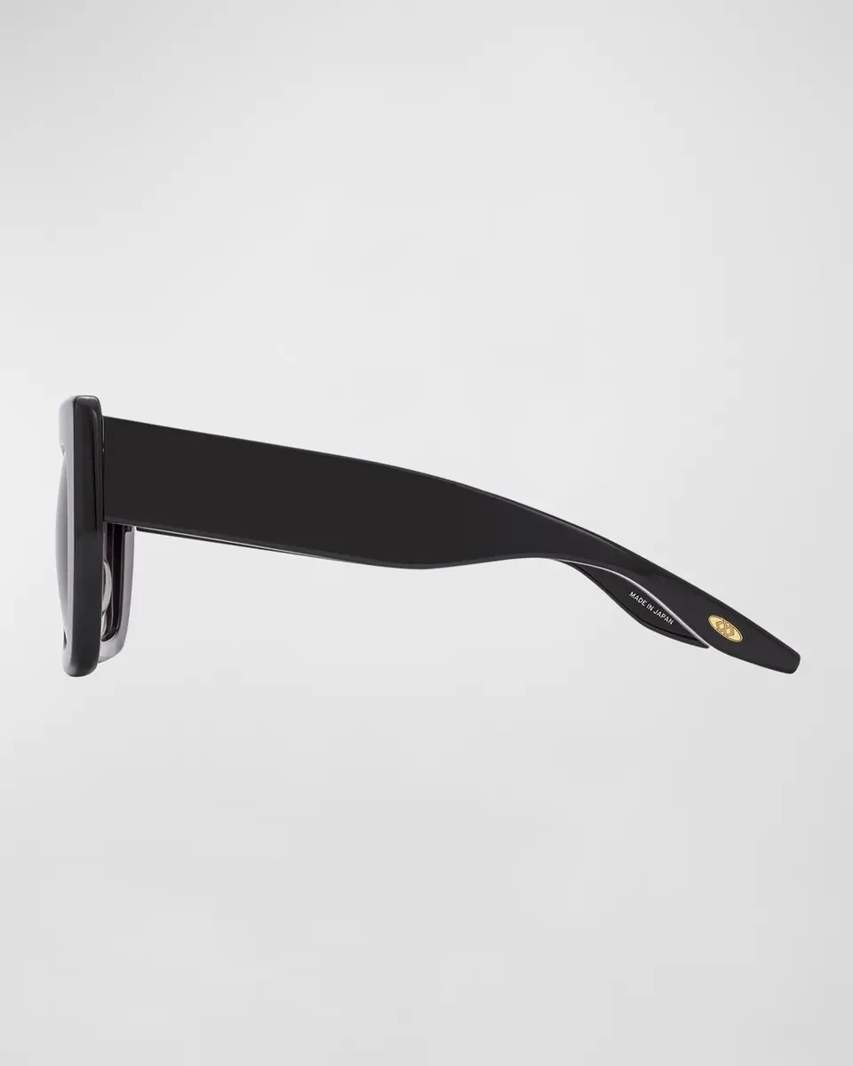 BARTON PERREIRA Wailua Black Zyl Butterfly Sunglasses | Thumbnail 2 BARTON PERREIRA Wailua Black Zyl Butterfly Sunglasses | Thumbnail 2