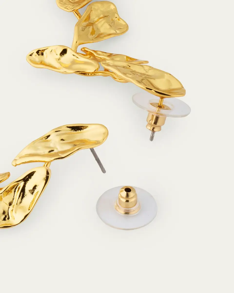 ALEXIS BITTAR Mosaic Molten Post Earrings | Thumbnail 3