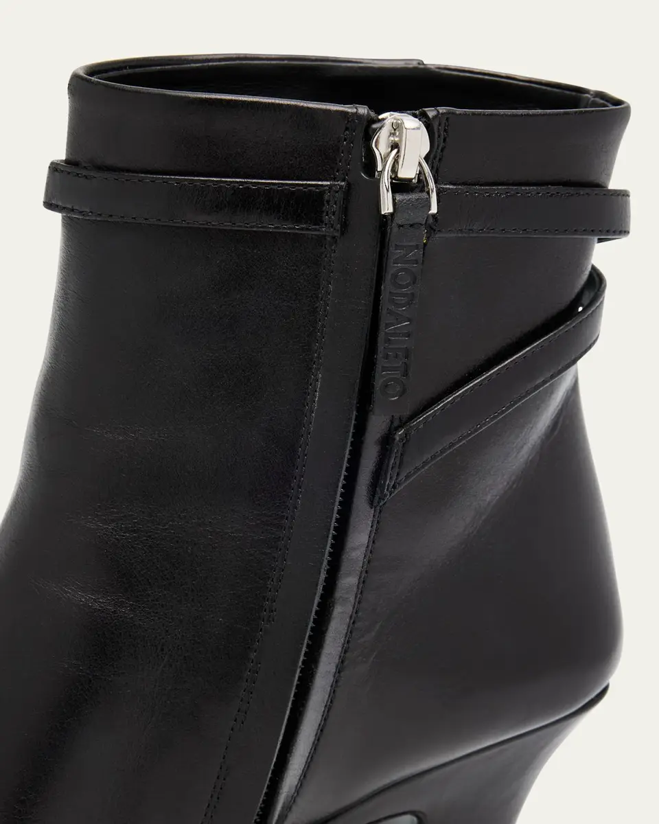 NODALETO Nodstalgia Kate Leather Ankle Booties | Thumbnail 3