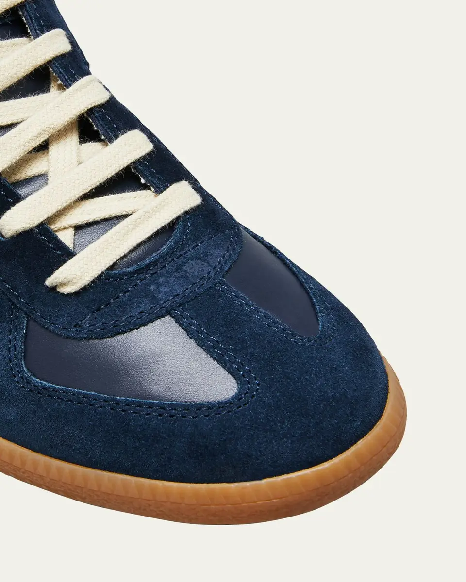 Maison Margiela Men's Replica Leather Low-Top Sneakers | Thumbnail 17