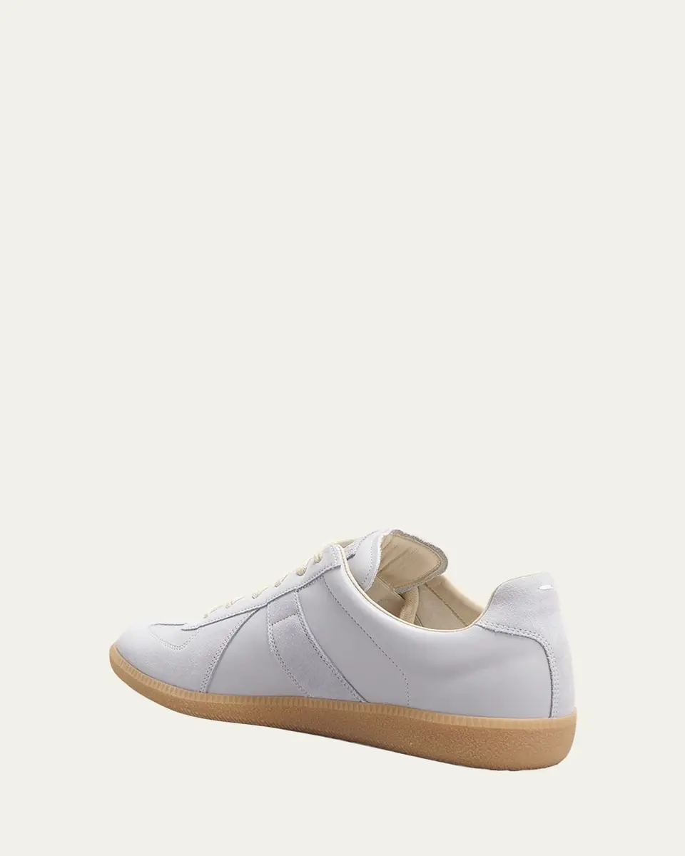 Maison Margiela Men's Replica Leather Low-Top Sneakers | Thumbnail 20