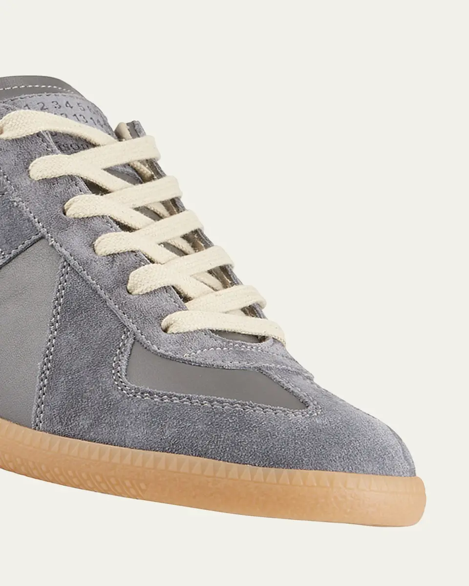 Maison Margiela Men's Replica Leather Low-Top Sneakers | Thumbnail 5