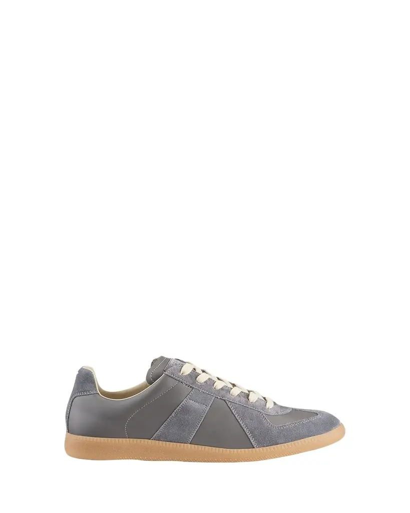 Maison Margiela Men's Replica Leather Low-Top Sneakers