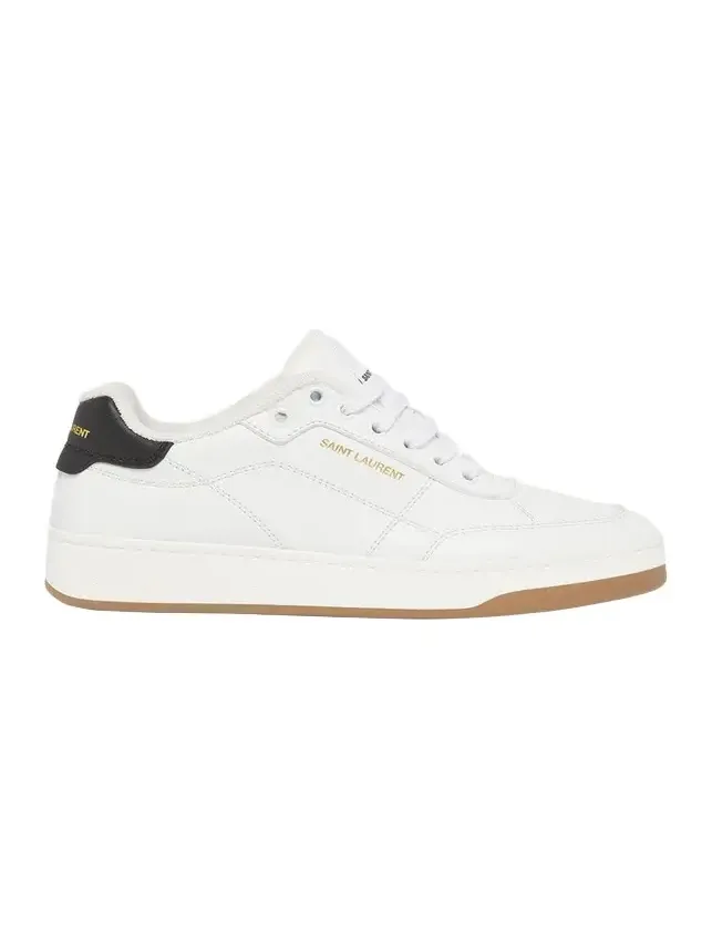 Saint Laurent Men's SL61 Leather Low-Top Sneakers