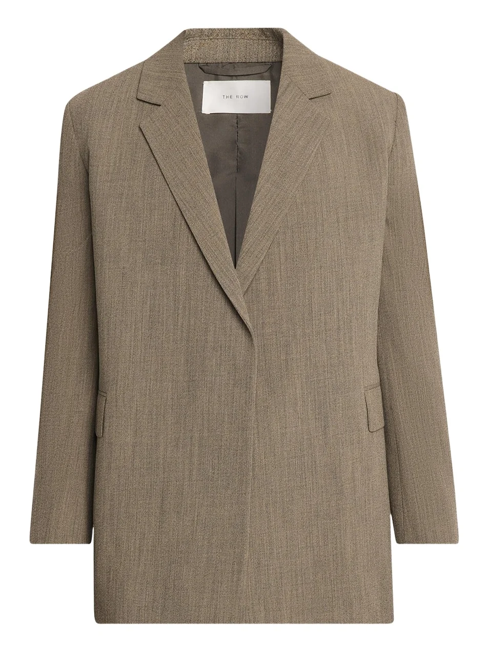 Men's Devlin Wool Concealed-Front Blazer Men's Devlin Wool Concealed-Front Blazer