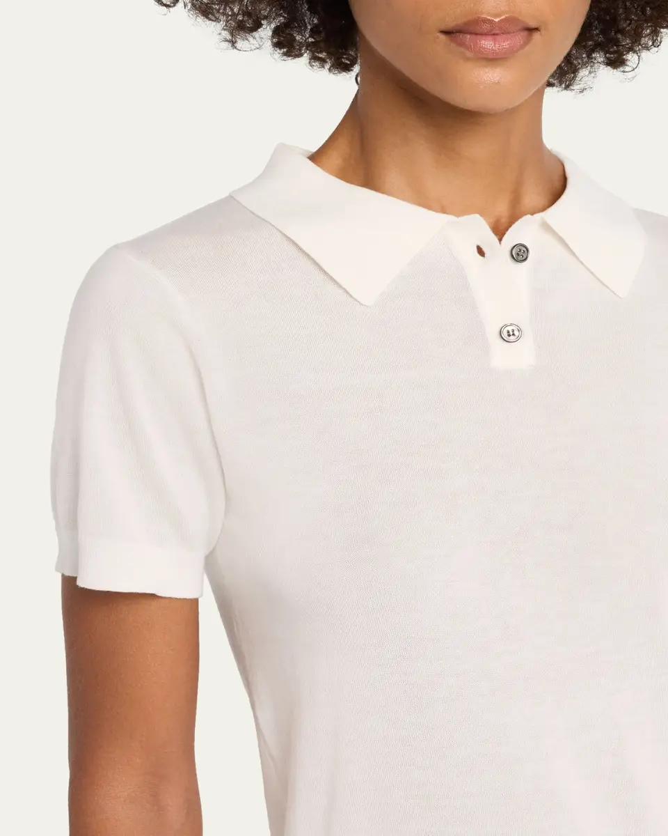 STILL HERE Daughter Knit Polo Top | Thumbnail 5 STILL HERE Daughter Knit Polo Top | Thumbnail 5