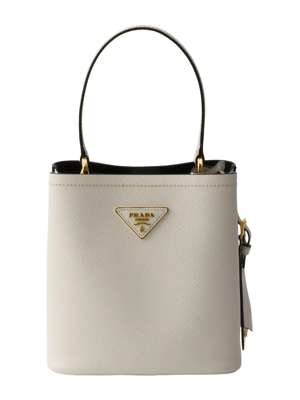 Panier Saffiano Leather Top-Handle Bag