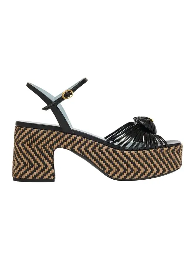 80mm Coeur Royal VLogo Leather Platform Sandals 80mm Coeur Royal VLogo Leather Platform Sandals