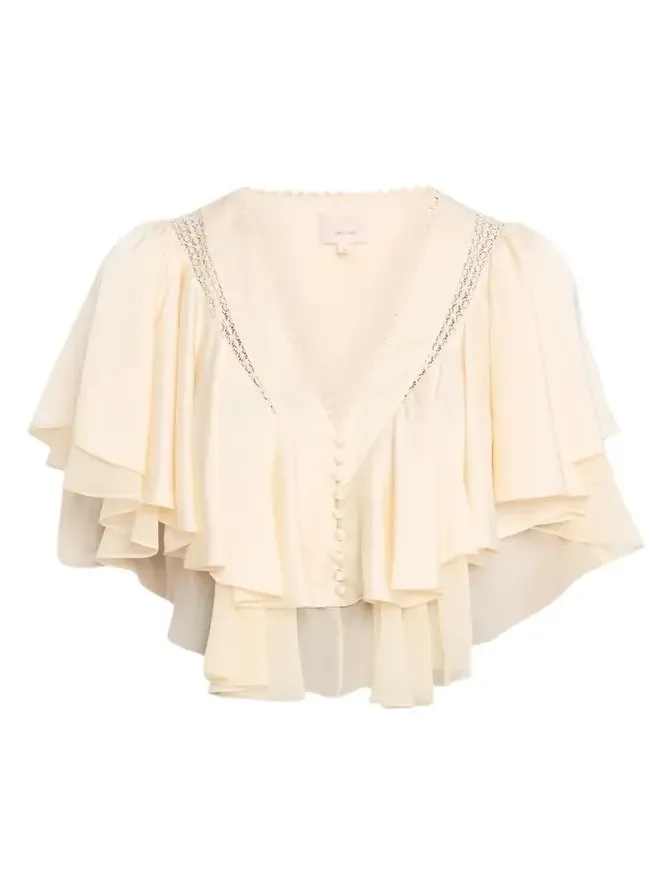 Mary Tiered Crop Top Mary Tiered Crop Top