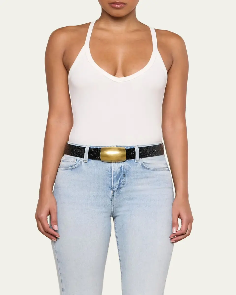 L'Agence Wrenna Knit Racerback Bodysuit | Thumbnail 4 L'Agence Wrenna Knit Racerback Bodysuit | Thumbnail 4