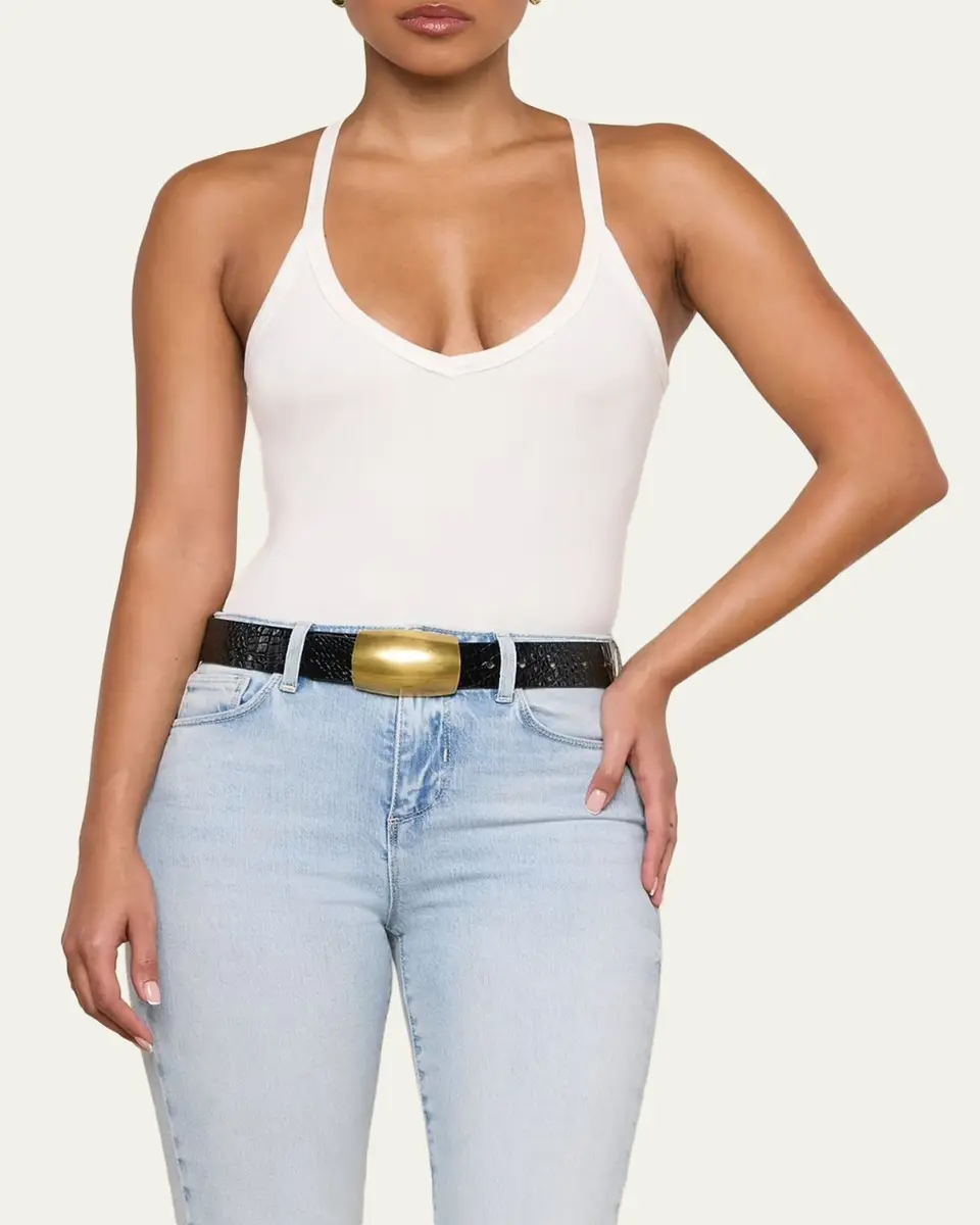 L'Agence Wrenna Knit Racerback Bodysuit | Thumbnail 5 L'Agence Wrenna Knit Racerback Bodysuit | Thumbnail 5