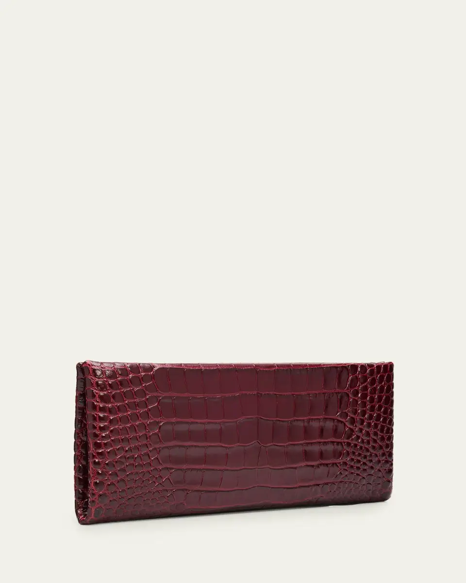 Tom Ford Ava Croc-Embossed Leather Clutch | Thumbnail 2 Tom Ford Ava Croc-Embossed Leather Clutch | Thumbnail 2