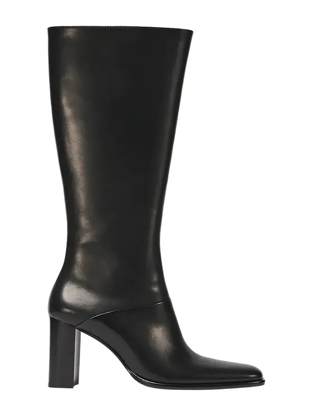 Carolyn 85mm Leather Knee-High Boots