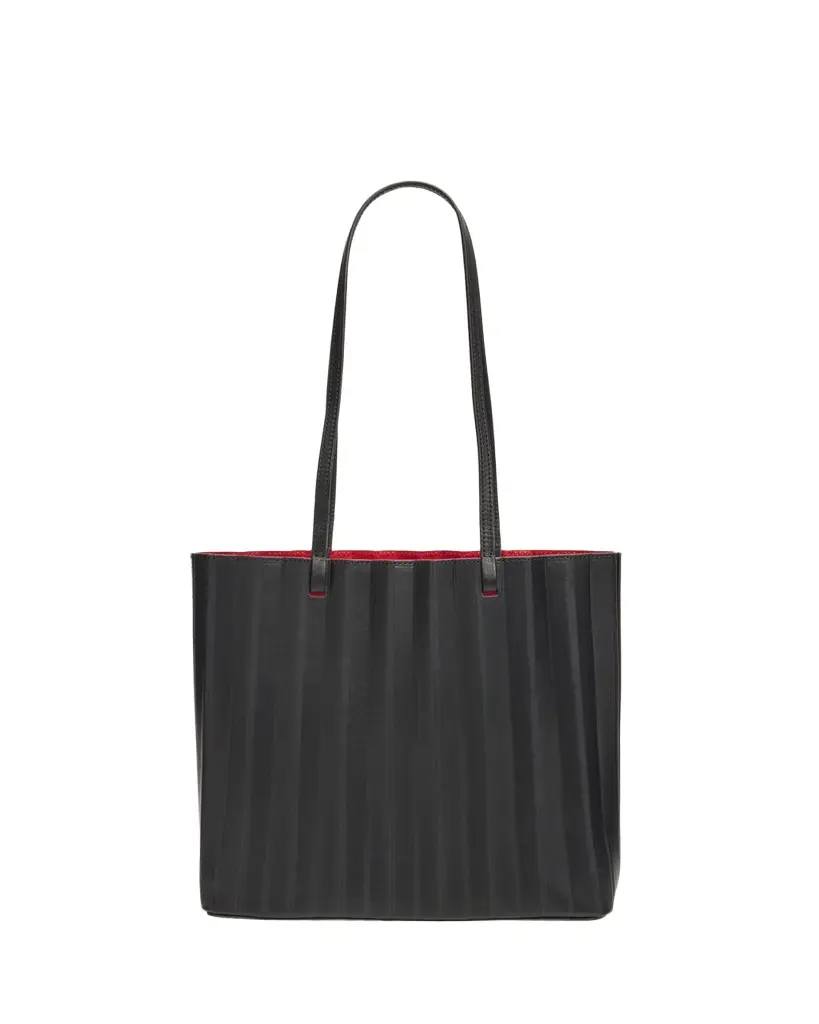 Mansur Gavriel Pleated Filo Leather Tote Bag | Image 1 Mansur Gavriel Pleated Filo Leather Tote Bag | Image 1