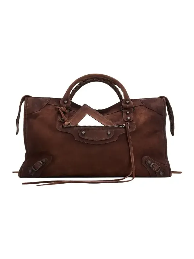 Le City Medium Leather Tote Bag Le City Medium Leather Tote Bag