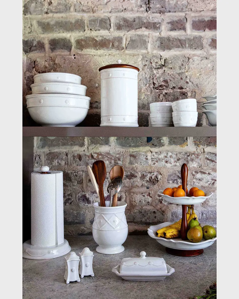 Juliska Berry & Thread Salt and Pepper Set/2 - Whitewash | Thumbnail 4