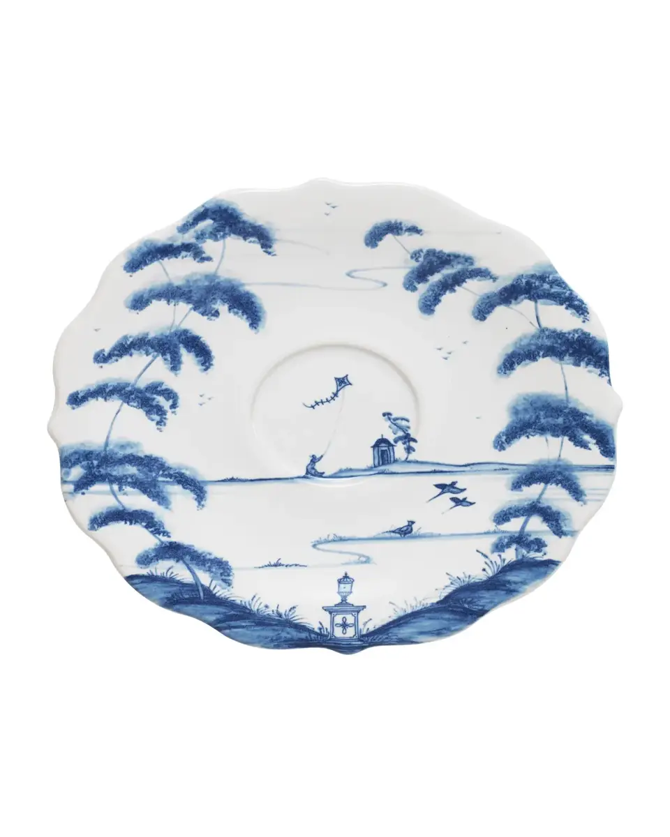 Juliska Country Estate Delft Blue Saucer, Garden Follies | Thumbnail 2 Juliska Country Estate Delft Blue Saucer, Garden Follies | Thumbnail 2
