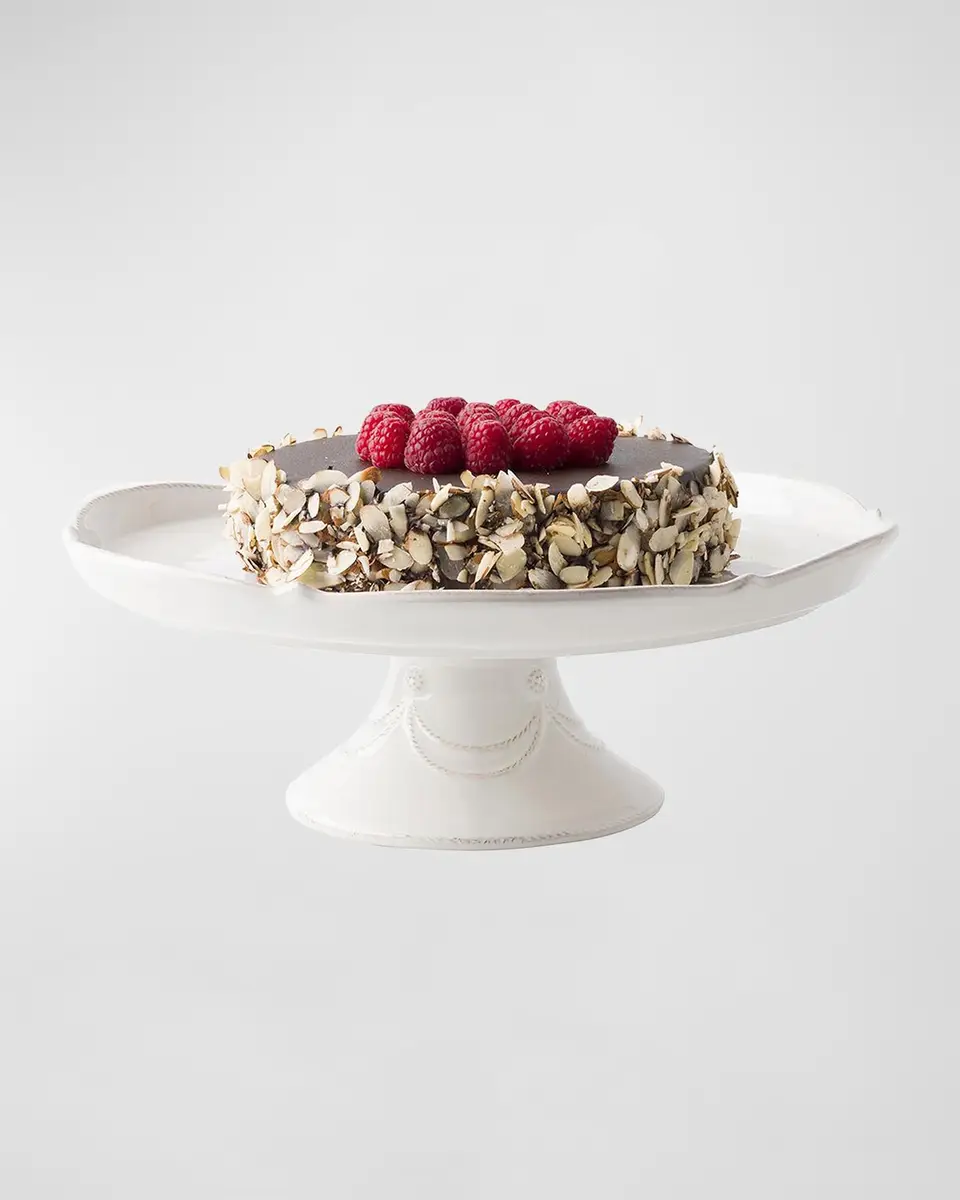 Juliska Berry & Thread Whitewash 14" Cake Stand | Thumbnail 2
