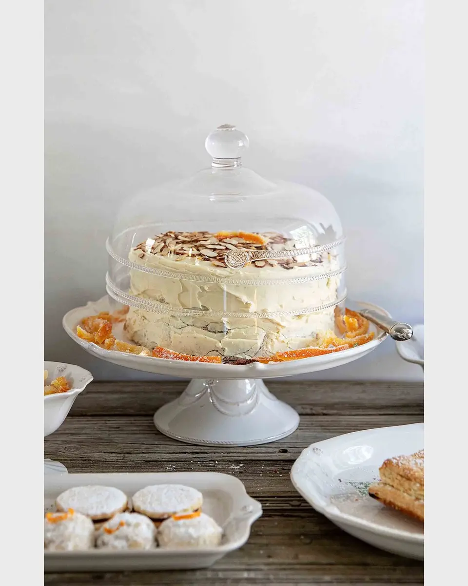 Juliska Berry & Thread Whitewash 14" Cake Stand | Thumbnail 4