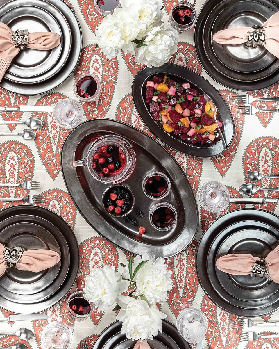 Juliska Pewter Stoneware Dinner Plate | Thumbnail 4