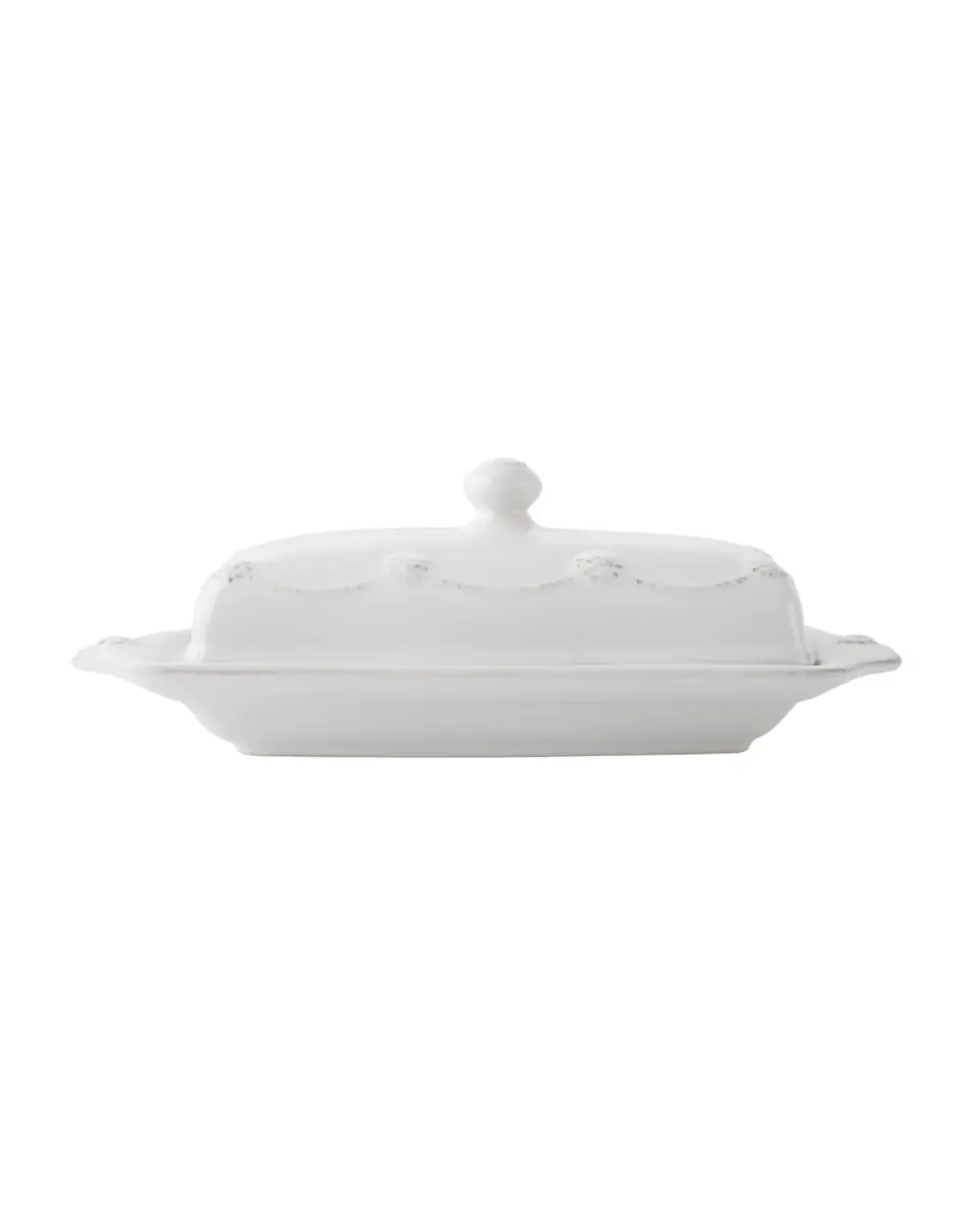 Juliska Berry & Thread Butter Dish - Whitewash | Thumbnail 2 Juliska Berry & Thread Butter Dish - Whitewash | Thumbnail 2