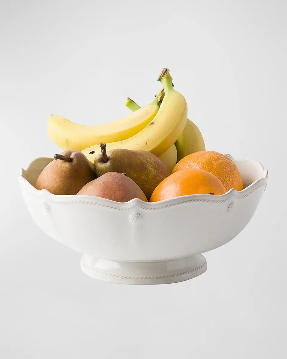 Juliska Berry & Thread 11" Footed Fruit Bowl - Whitewash | Thumbnail 2 Juliska Berry & Thread 11" Footed Fruit Bowl - Whitewash | Thumbnail 2