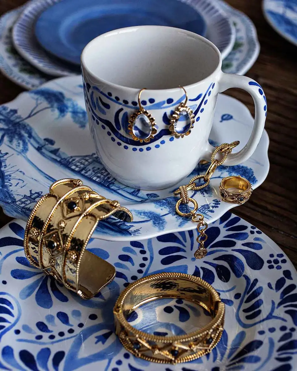 Juliska Iberian Mug - Indigo | Thumbnail 2