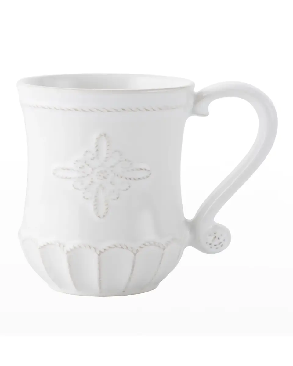 Juliska Jardins du Monde Mug - Whitewash | Thumbnail 2 Juliska Jardins du Monde Mug - Whitewash | Thumbnail 2