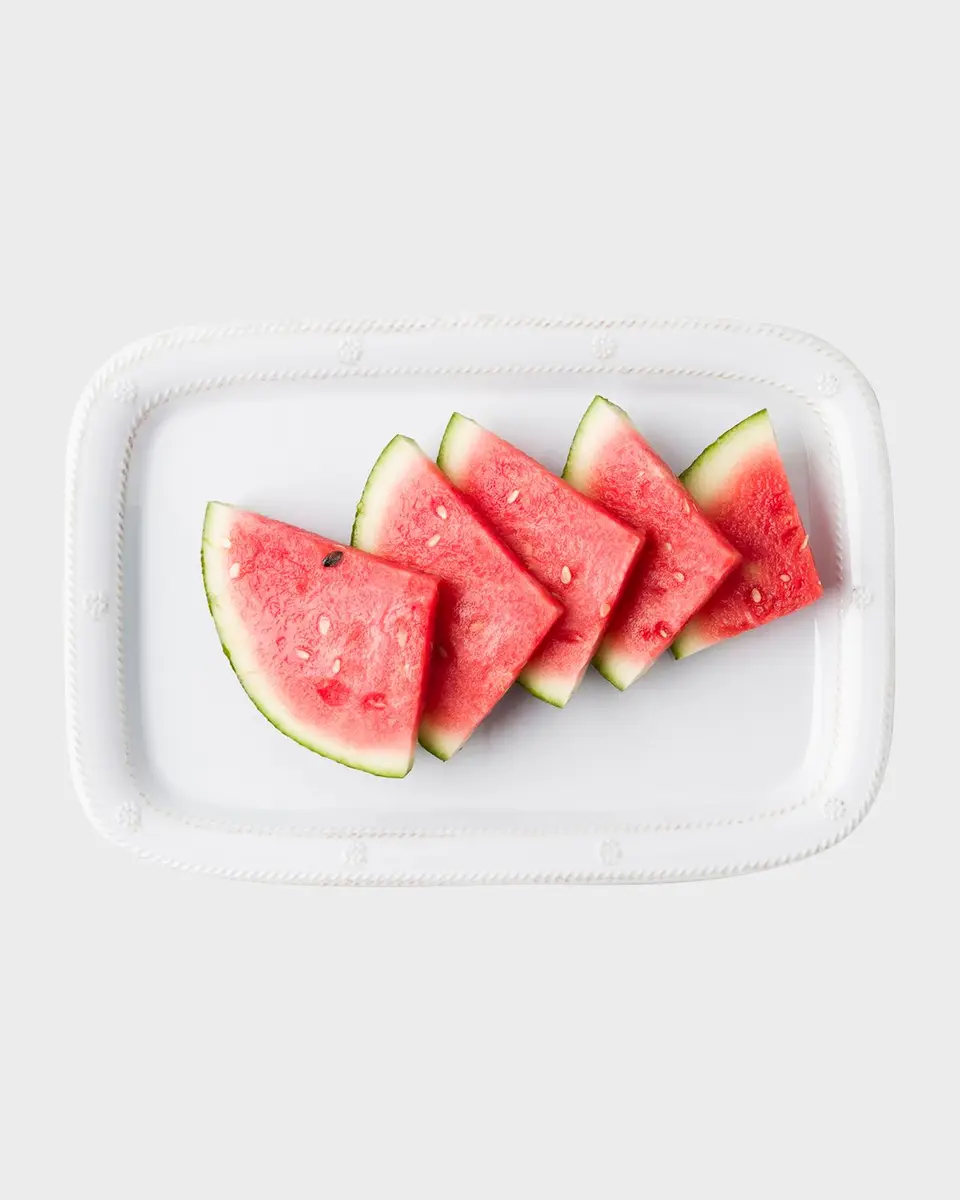 Juliska Berry & Thread Melamine 16" Tray - Whitewash | Thumbnail 2 Juliska Berry & Thread Melamine 16" Tray - Whitewash | Thumbnail 2
