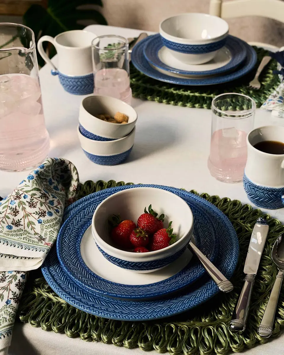Juliska Le Panier 4pc Place Setting - Delft Blue | Thumbnail 6