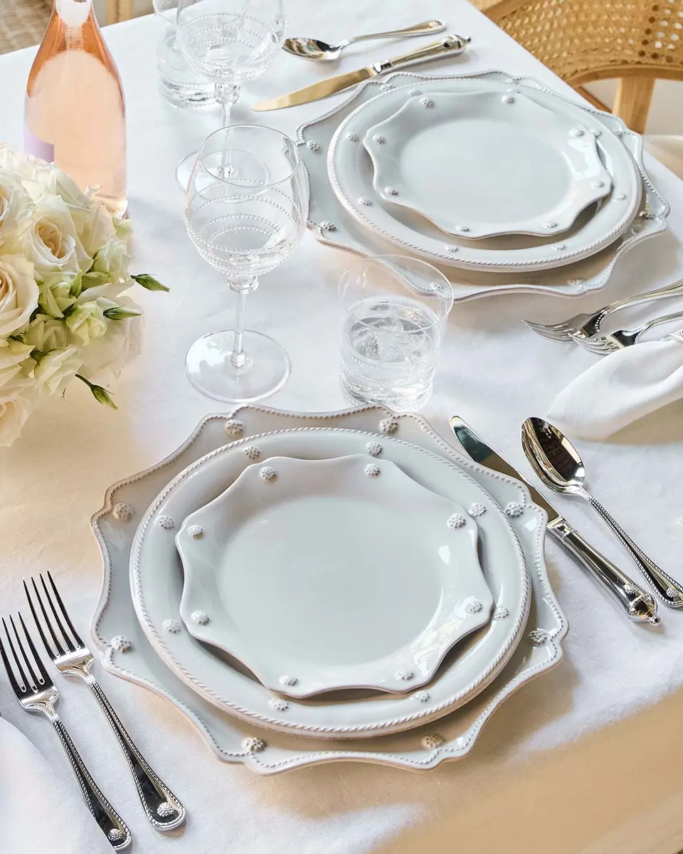 Juliska Berry & Thread 4-Piece Place Setting, Whitewash | Thumbnail 5